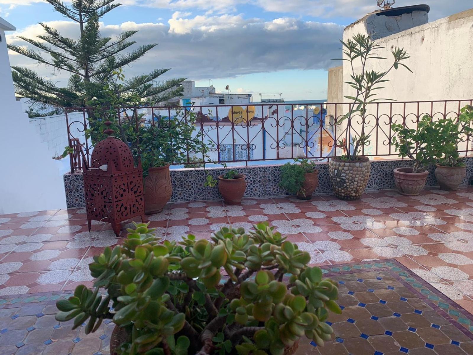 Hathor ,Casa Marroqui Con Dos Terrazas En La Medina Antigua , Ideal Parejas!! Wifi!! アシラー エクステリア 写真