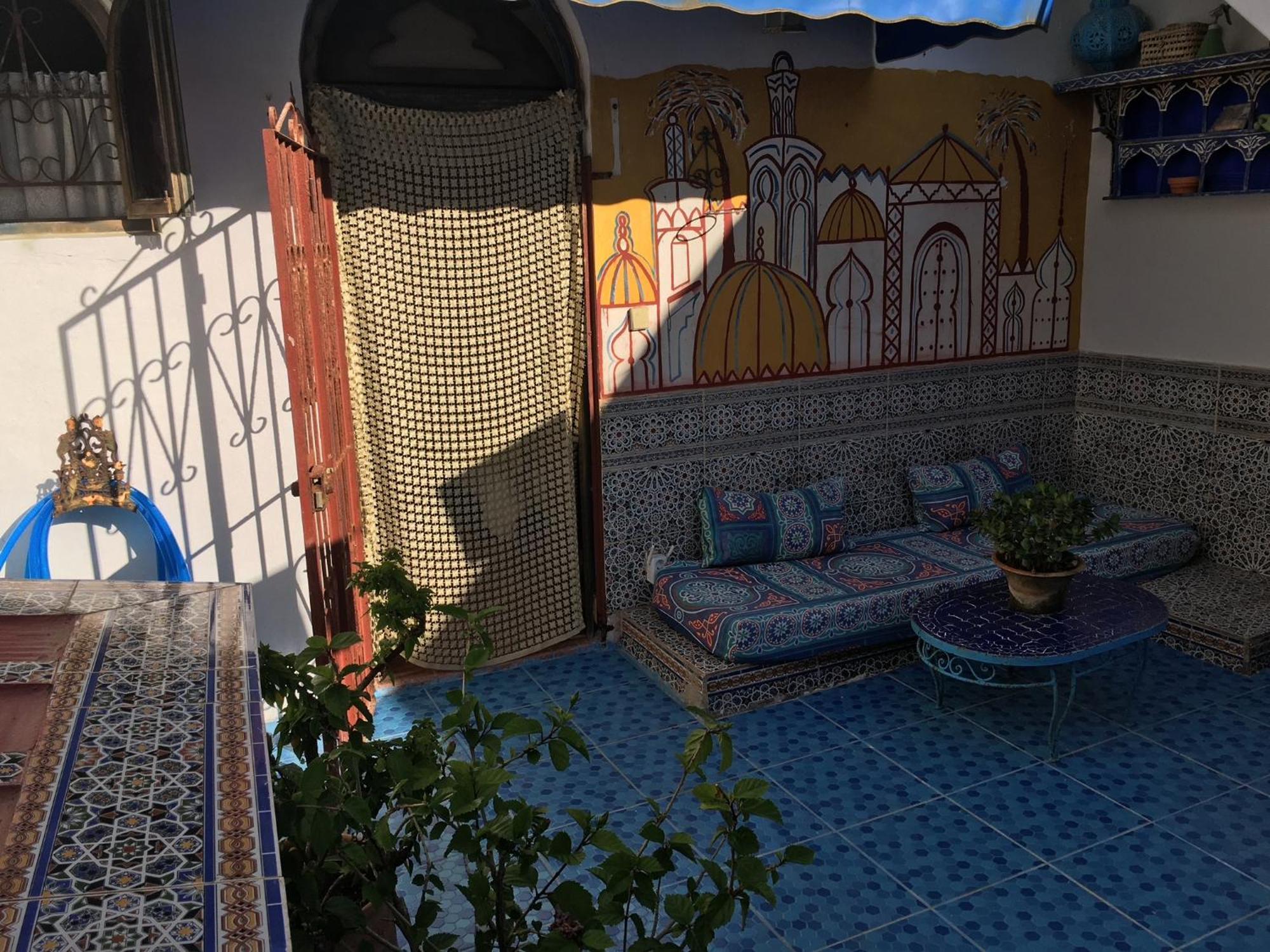 Hathor ,Casa Marroqui Con Dos Terrazas En La Medina Antigua , Ideal Parejas!! Wifi!! アシラー エクステリア 写真