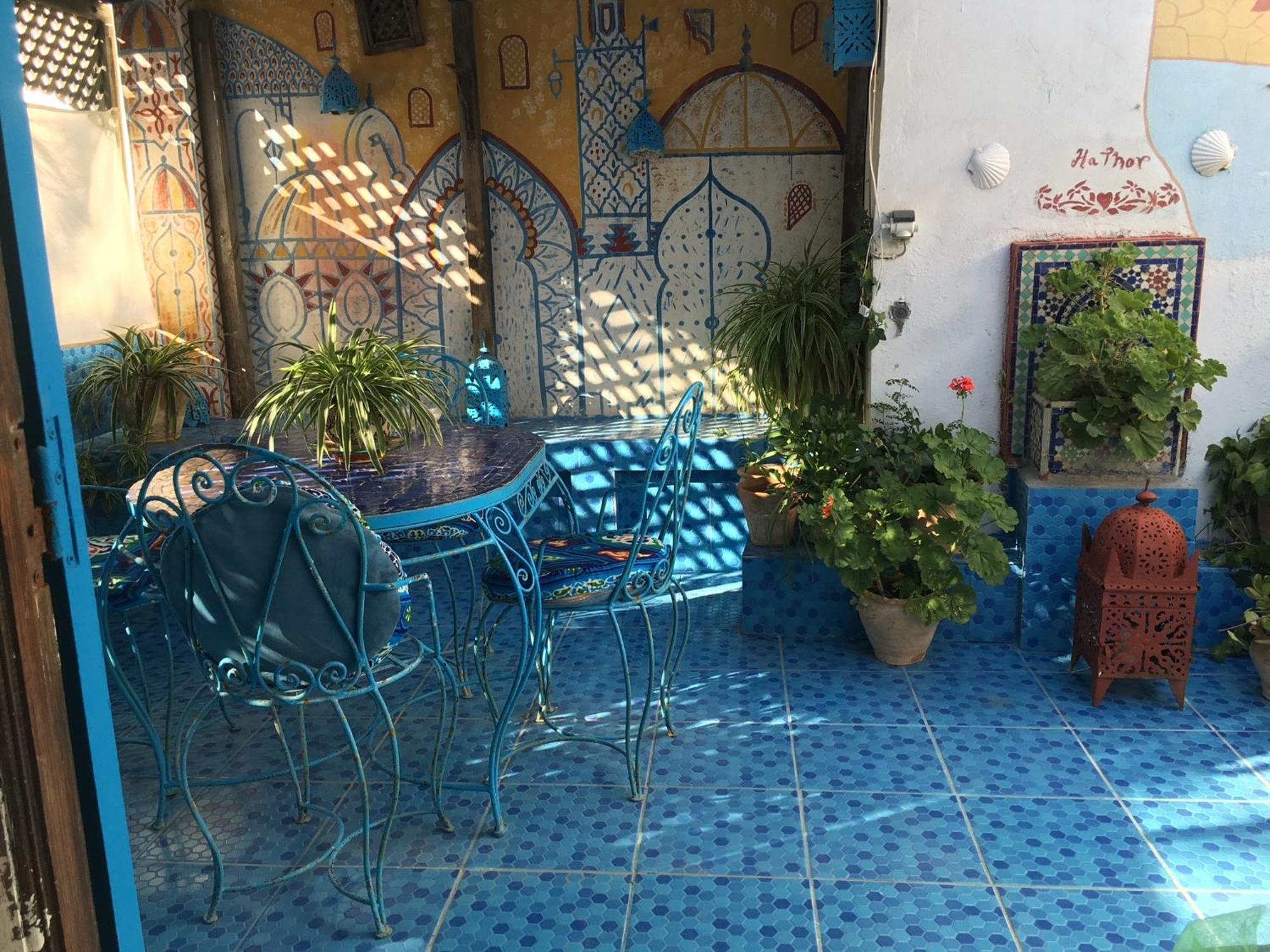 Hathor ,Casa Marroqui Con Dos Terrazas En La Medina Antigua , Ideal Parejas!! Wifi!! アシラー エクステリア 写真